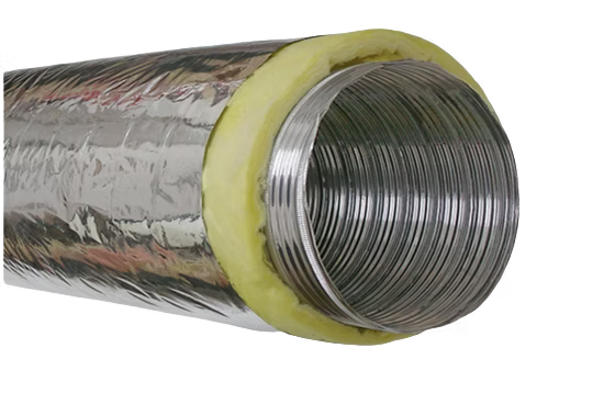 Insulated Aluminum Semi-Rigid Duct